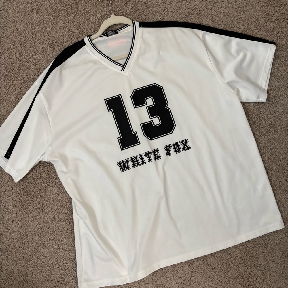 White Fox Jersey Tee